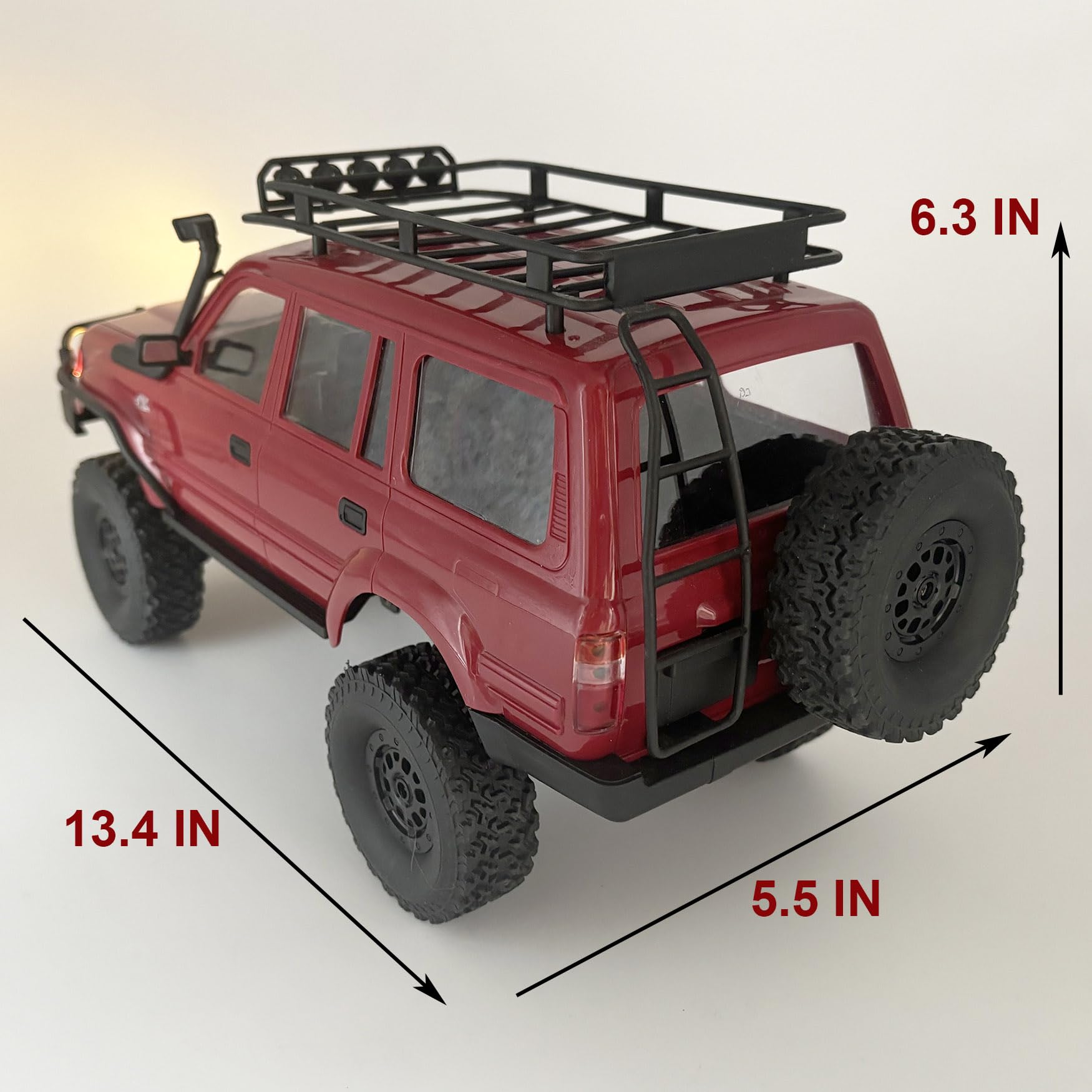 Amazon.co.jp: HLSFWDRIVE WPL C54-1 RCクローラー 1/16 RCトラック